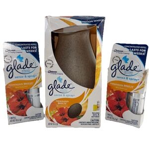 Glade Sense & Spray Automatic Air Freshener Hawaiian Breeze Motion Sensor Refill